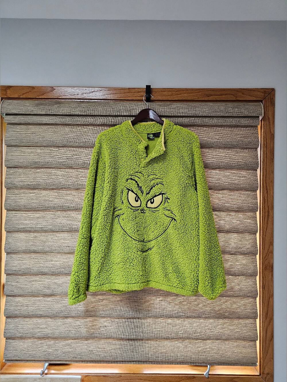 Dr. Seuss The Grinch Sherpa Pullover